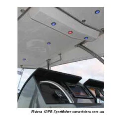 Hella Marine Serie 3980 SpotLED Deckenstrahler LED - Gehäuse Edelstahl Satiniert - Leuchtring In Weiß -Sportrudern-12seemeilen hella marine serie 3980 spotled anwendungsbeispiel 7 3448 300x300