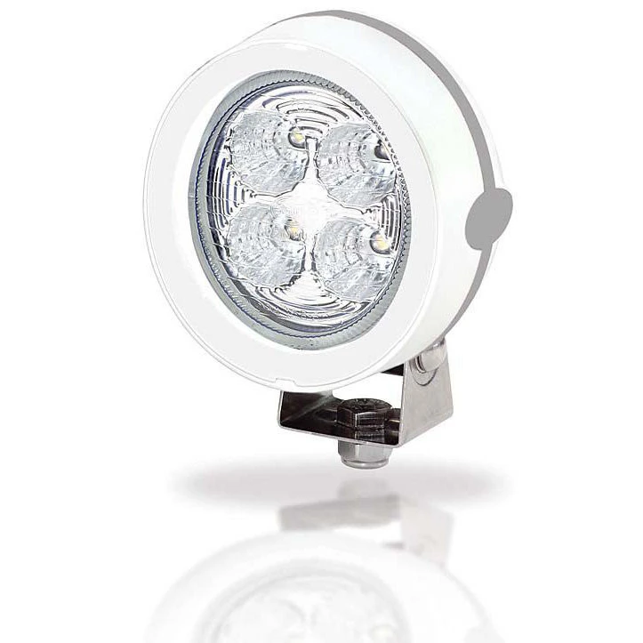 Hella Marine Serie 6136 LED Mega Beam Deckscheinwerfer - Gehäusefarbe Weiß 3 Hella Marine Serie 6136 LED Mega Beam Deckscheinwerfer - Gehäusefarbe Weiß