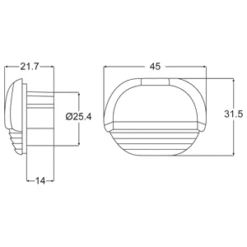Hella Marine Serie 8560 Easy Fit Stufenleuchte LED - Gehäuse Edelstahl Poliert, Lichtfarbe Blau 9 Hella Marine Serie 8560 Easy Fit Stufenleuchte LED - Gehäuse Edelstahl Poliert, Lichtfarbe Blau -Sportrudern-12seemeilen hella marine serie 8560 easy fit stufenleuchte led gehaeuse kunststoff verchromt lichtfarbe weiss 5 3395 300x300