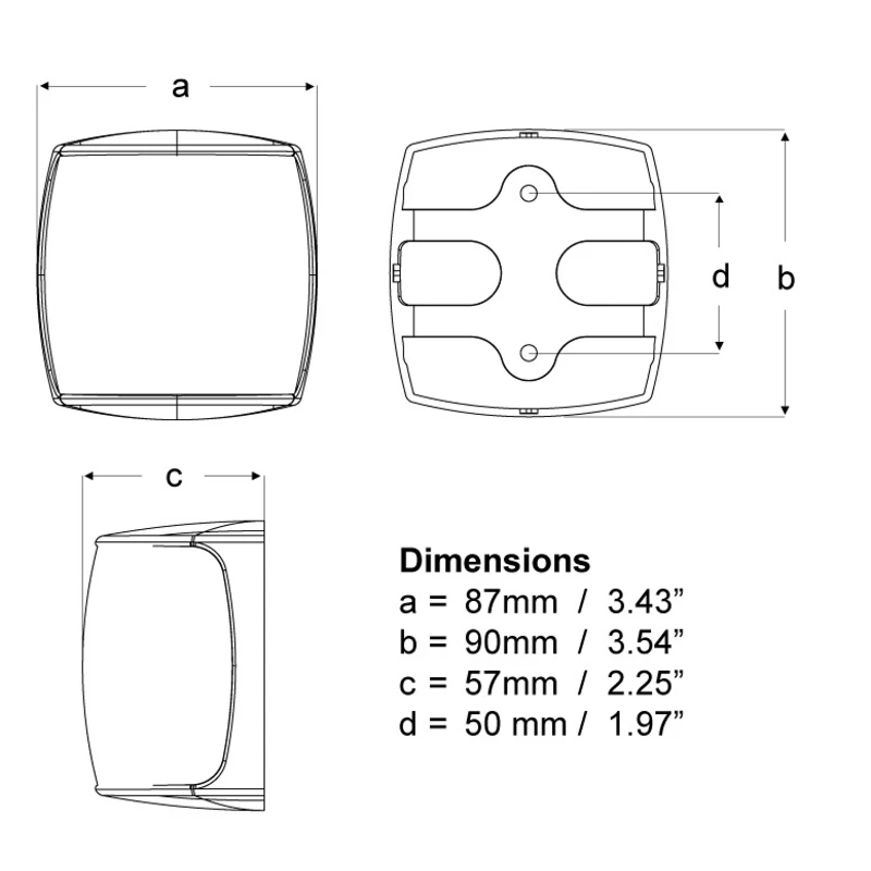Hella NaviLED PRO Topp-Laterne, Schwarz, 5SM 3 Hella NaviLED PRO Topp-Laterne, Schwarz, 5SM