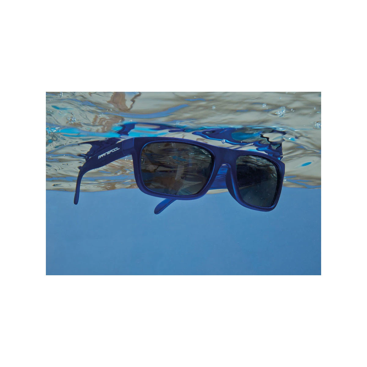 Marinepool Floating Classic Sonnenbrille Blau 4 Marinepool Floating Classic Sonnenbrille Blau – Bild 2