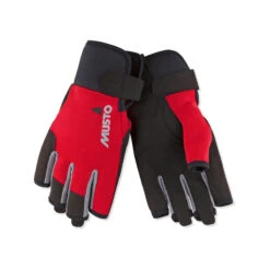 Musto Essential Segelhandschuhe Kurzfinger Rot