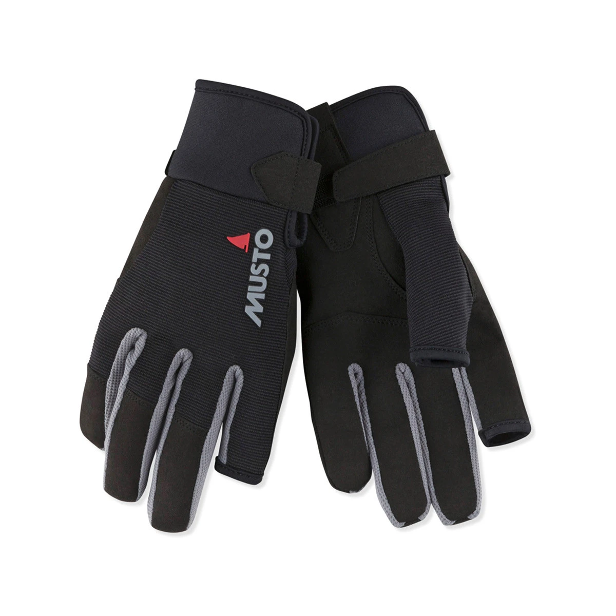 Musto Essential Segelhandschuhe Langfinger Schwarz 3 Musto Essential Segelhandschuhe Langfinger Schwarz