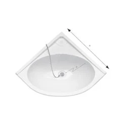 Plastimo Kunststoffwaschbecken Weiß