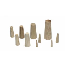 Plastimo Notstopfen-Set Aus Holz - Länge 40-80 Mm, Breite 4-35 Mm