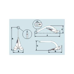 Plastimo Kobra 2 Pflugscharanker Verzinkt - Gewicht 14kg -Sportrudern-12seemeilen plastimo kobra 1 pflugscharanker verzinkt tz gewicht 2 kg 4140 416x416 10