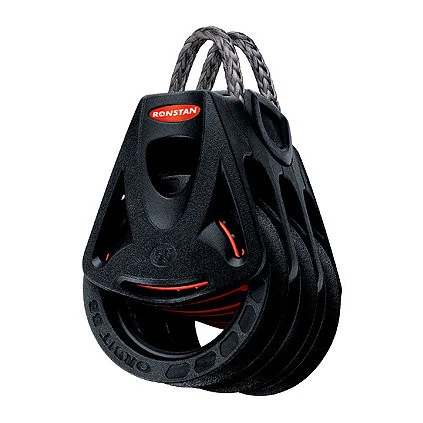 Ronstan Orbit Block Serie 55 BB - Dreischeibig Mit Looptop 3 Ronstan Orbit Block Serie 55 BB - Dreischeibig Mit Looptop