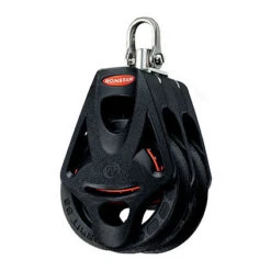 Ronstan Orbit Block Serie 55 BB - Zweischeibig Mit Wirbelschäkel