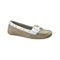 DEAL: Sebago Bala Bootsschuh Damen Taupe Suede/white