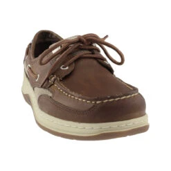 Sebago Clovehitch II Bootsschuh Herren Walnut Leather -Sportrudern-12seemeilen sebago clovehitch ii bootsschuh herren walnut leather vorne 352 1200x1200