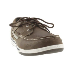 Sebago Triton Three-Eye Bootsschuh Herren Walnut Leather -Sportrudern-12seemeilen sebago triton three eye bootsschuh herren walnut leather vorne 1248 1200x1200