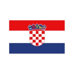 Nationalflagge Kroatien - 20 X 30cm