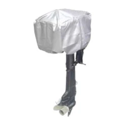 Motorpersenning Top Cover - Motormaße 75x45x75 Cm, Silbergrau