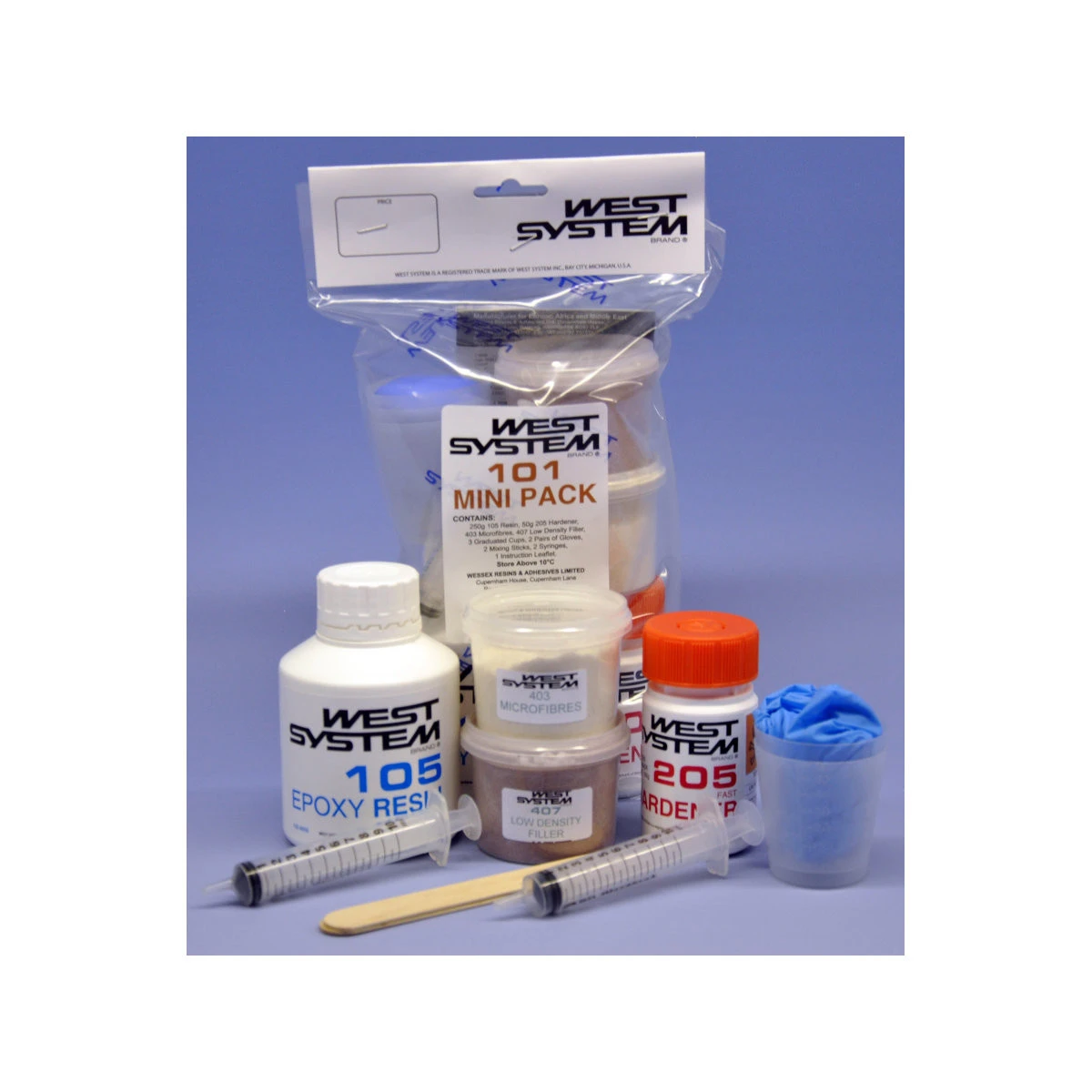 West System Epoxid-Reparatur-Pack 101 3 West System Epoxid-Reparatur-Pack 101