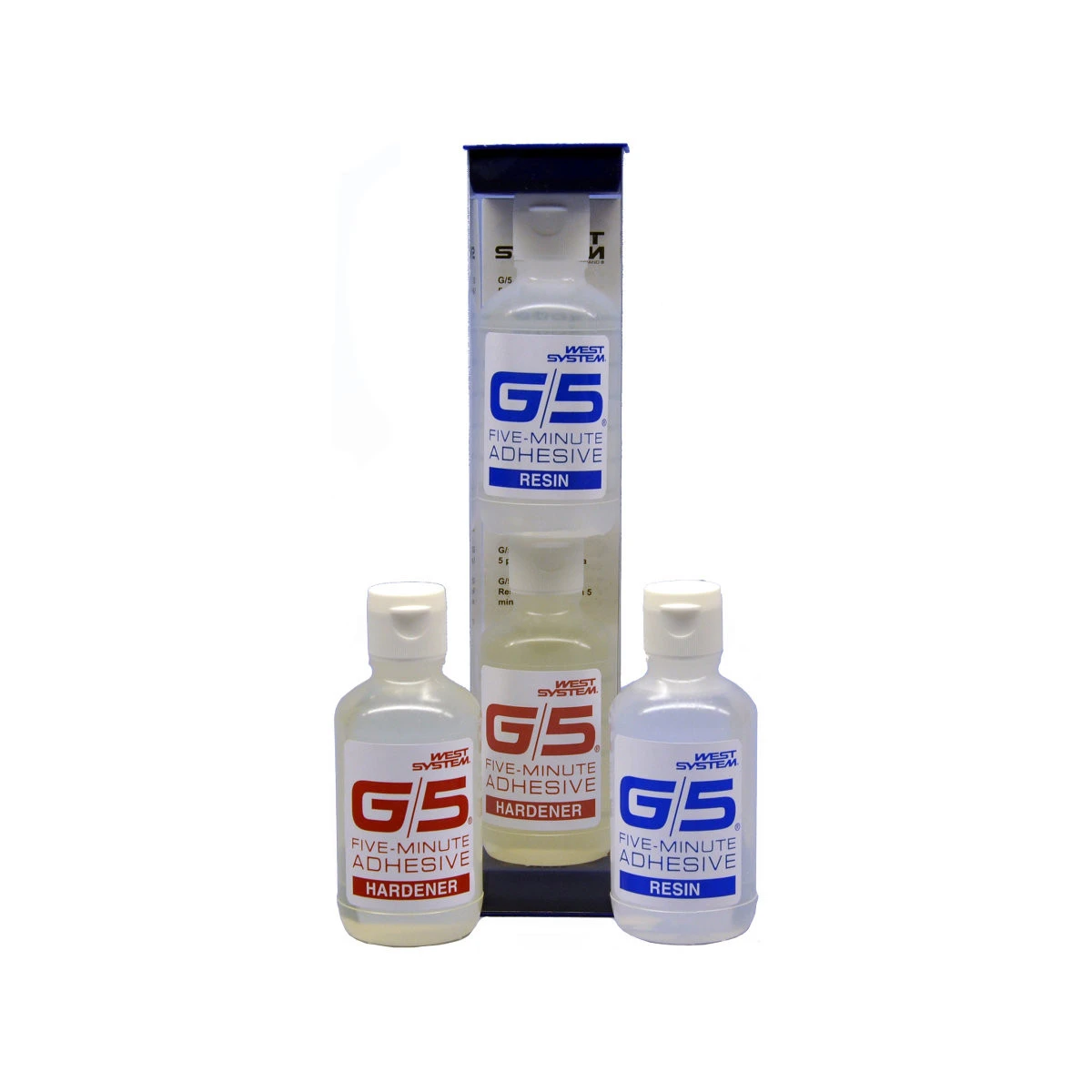 West System G/5 Fünf-Minuten-Epoxid 2-K Kleber - 200ml 3 West System G/5 Fünf-Minuten-Epoxid 2-K Kleber - 200ml
