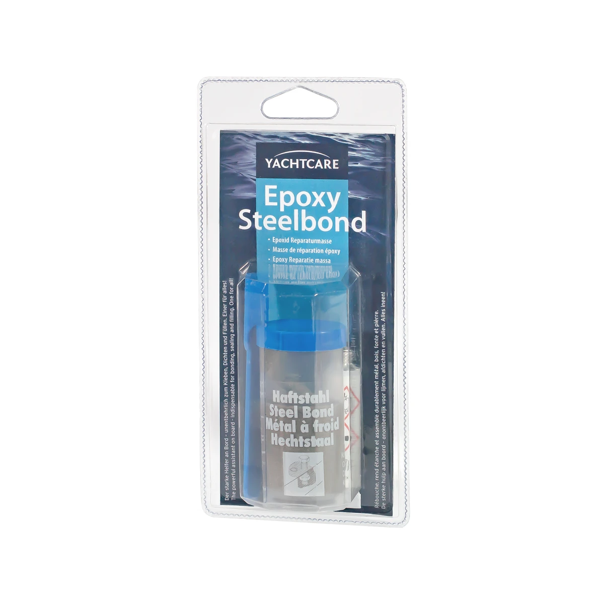 Yachtcare Steelbond Haftstahl Reparaturmittel Grau - 125g 3 Yachtcare Steelbond Haftstahl Reparaturmittel Grau - 125g