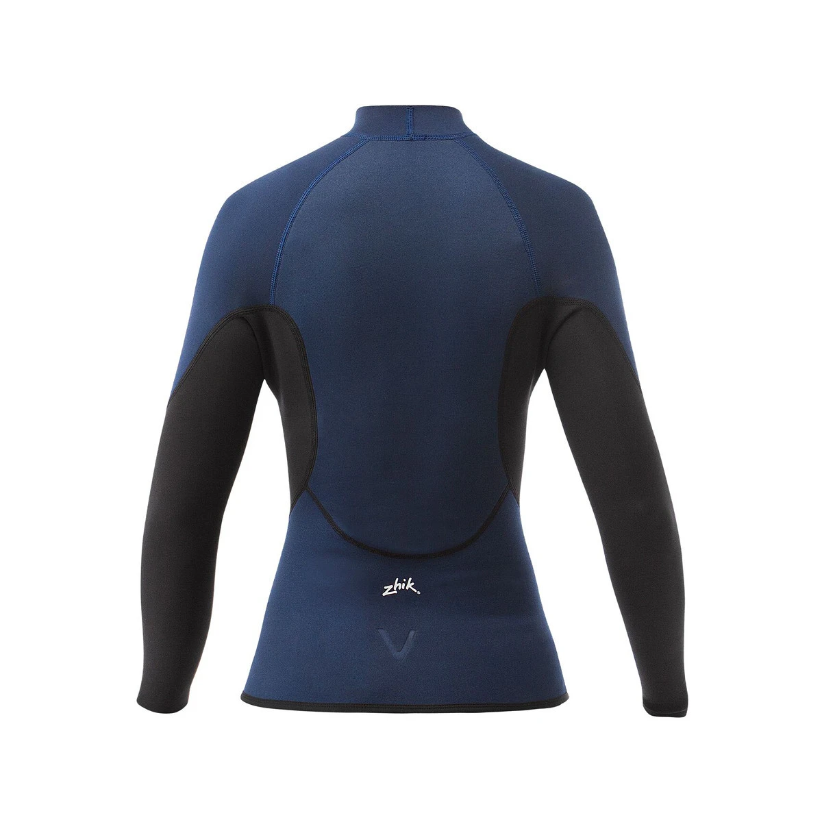 SALE: Zhik Microfleece V Top Neopren-Longsleeve Damen Marineblau-dunkelgrau 4 SALE: Zhik Microfleece V Top Neopren-Longsleeve Damen Marineblau-dunkelgrau – Bild 2