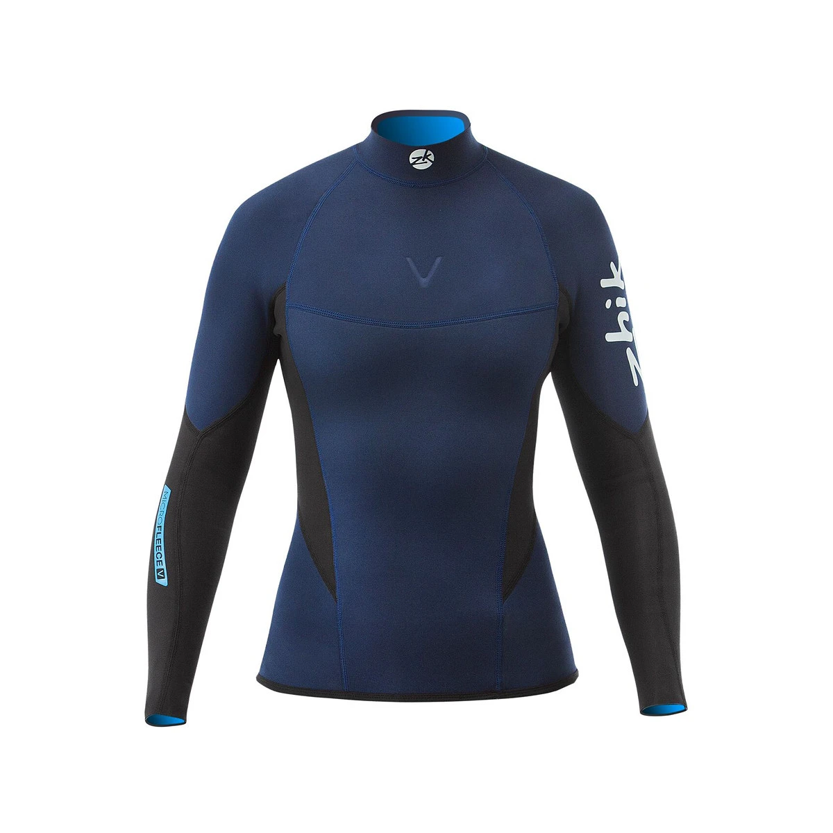 SALE: Zhik Microfleece V Top Neopren-Longsleeve Damen Marineblau-dunkelgrau 3 SALE: Zhik Microfleece V Top Neopren-Longsleeve Damen Marineblau-dunkelgrau