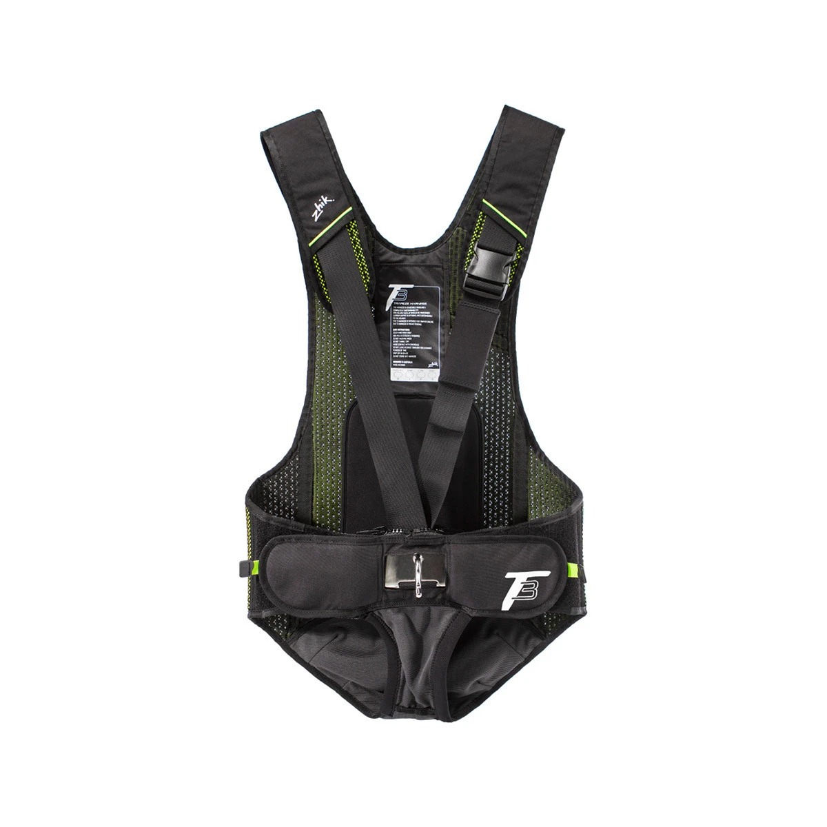 SALE: Zhik T3 Harness Trapezhose Unisex Schwarz-gelb 4 SALE: Zhik T3 Harness Trapezhose Unisex Schwarz-gelb – Bild 2